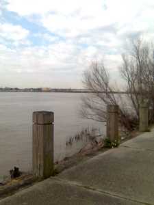 The Mississippi River at the Fly