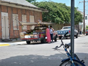 Fruit Truck in the Marigny