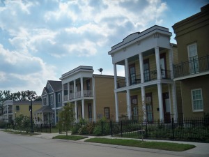 Houses in the St. Thomas Development