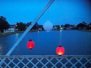 Lanterns on Bayou St. John