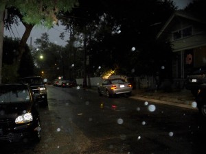 Rainy Uptown Street 