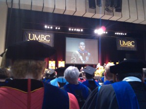 President Hrabowski Speaking at UMBC's Graduation at the Mariner Center