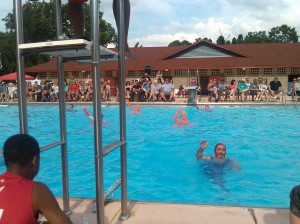 Fluid Movement's Water Ballet at Druid Hill Park Pool