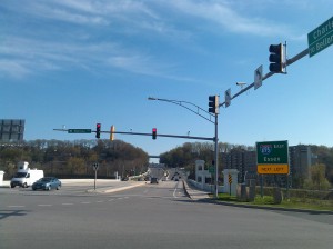 Looking Down Charles Street from I695