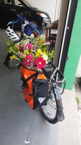 Flowers in My Pannier at Local Color Flowers at Brentwood & 32nd