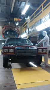 Cadillac Body Drop at the Detroit Historical Society at 5401 Woodward